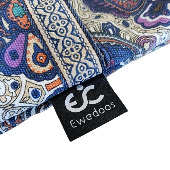 Yogat Mat Ancient Totem Style Bag Ewedoos boho Paisley NWOT - Picture 3 of 7